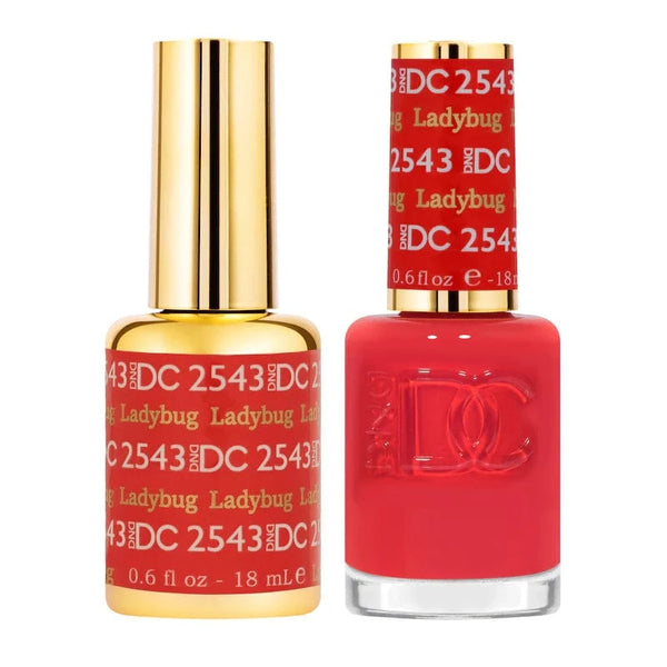 DND DC Gel Polish | Ladybug - #2543 | The Nail Superstore
