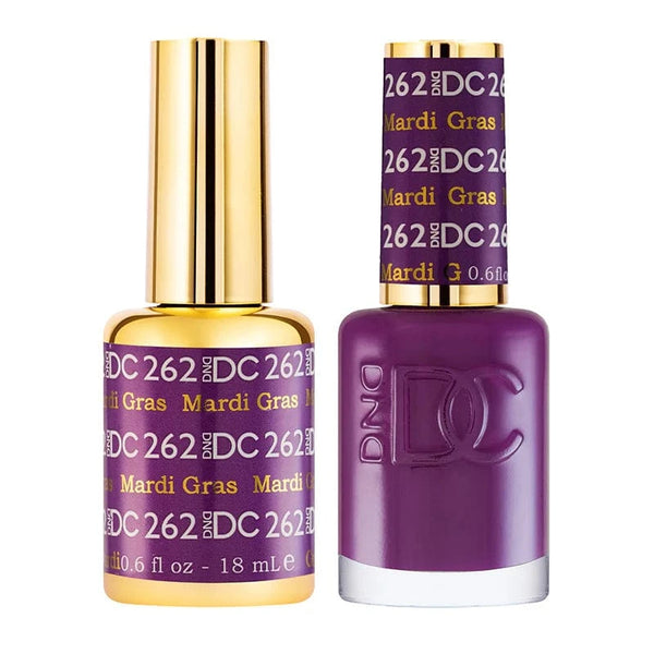 DND DC Gel Polish | Mardi Gras - #262 | The Nail Superstore