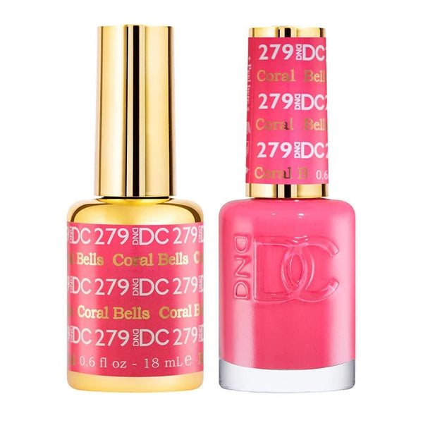 DND DC Gel Polish | Coral Bells - #279 | The Nail Superstore