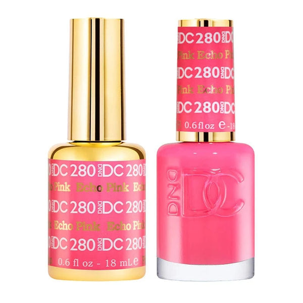 DND DC Gel Polish | Echo Pink - #280 | The Nail Superstore