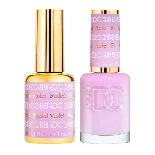 DND DC Gel Polish | Faded Violet - #288 | The Nail Superstore