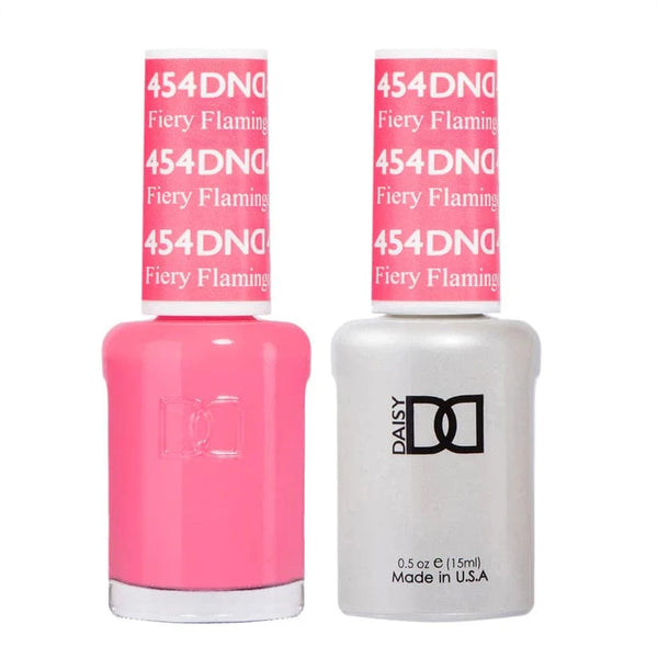 DND Duo Gel Polish | Fiery Flamingo - #454 | The Nail Superstore