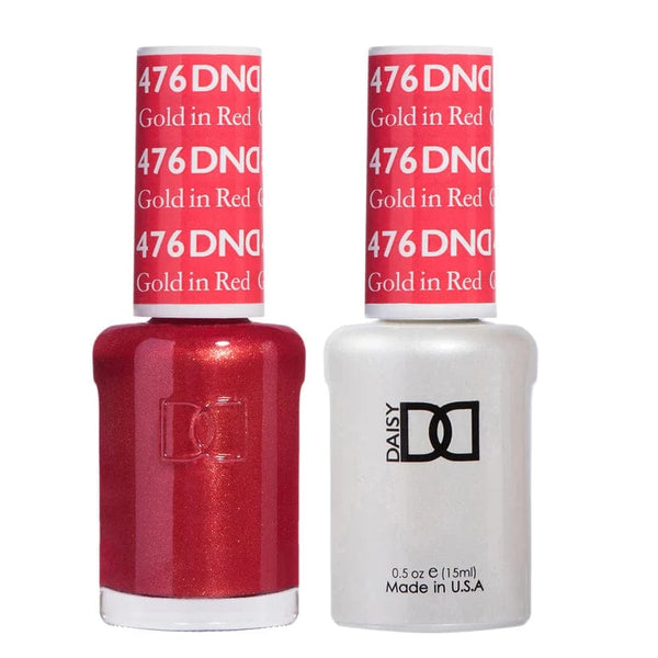 DND Duo Gel Polish | Gold In Red - #476 | The Nail Superstore