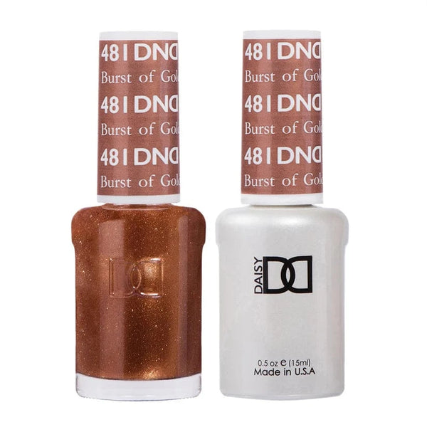 DND Duo Gel Polish | Burst of Gold - #481 | The Nail Superstore