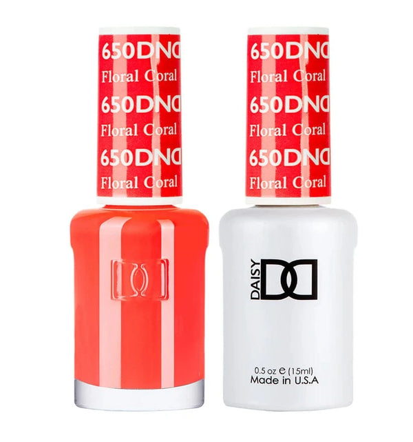 DND Duo Gel Polish | Foral Coral - #650 | The Nail Superstore
