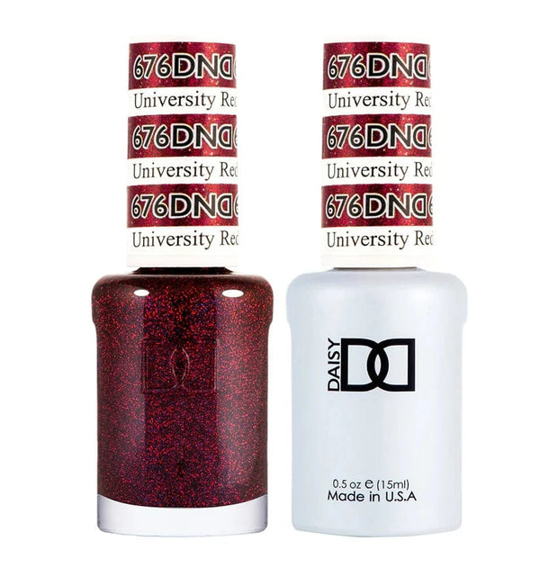 DND Duo Gel Polish | Universal Red - #676 | The Nail Superstore