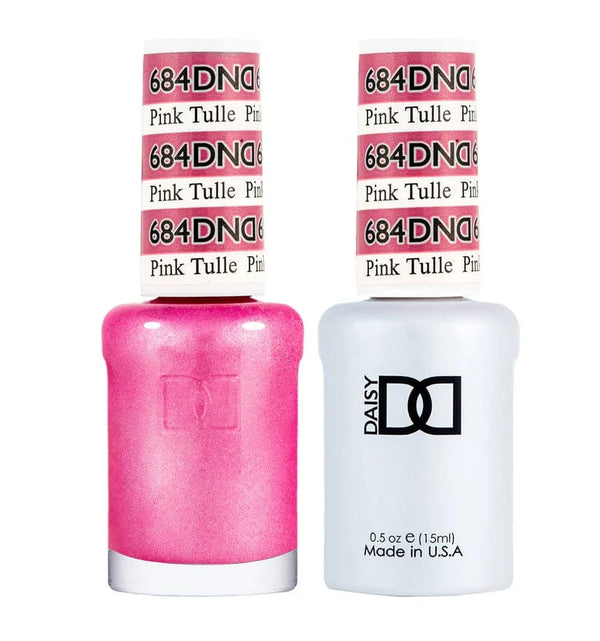 DND Duo Gel Polish | Pink Tulle - #684 | The Nail Superstore