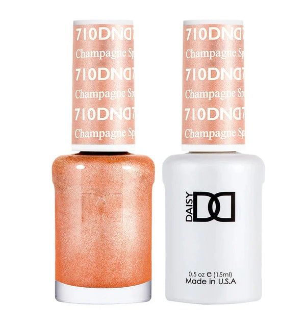 DND Duo Gel Polish | Champagne Sparkles - #710 | The Nail Superstore