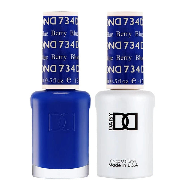 DND Duo Gel Polish | Berry Blue - #734 | The Nail Superstore