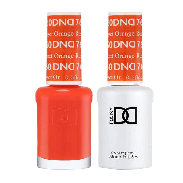 DND Duo Gel Polish | Russet Orange - #760 | The Nail Superstore