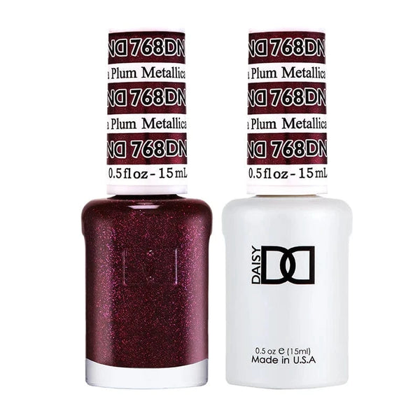 DND Duo Gel Polish | Metallica Plum - #768 | The Nail Superstore
