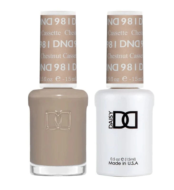 DND Duo Gel Polish | Chesnut Cassette - #981 | The Nail Superstore