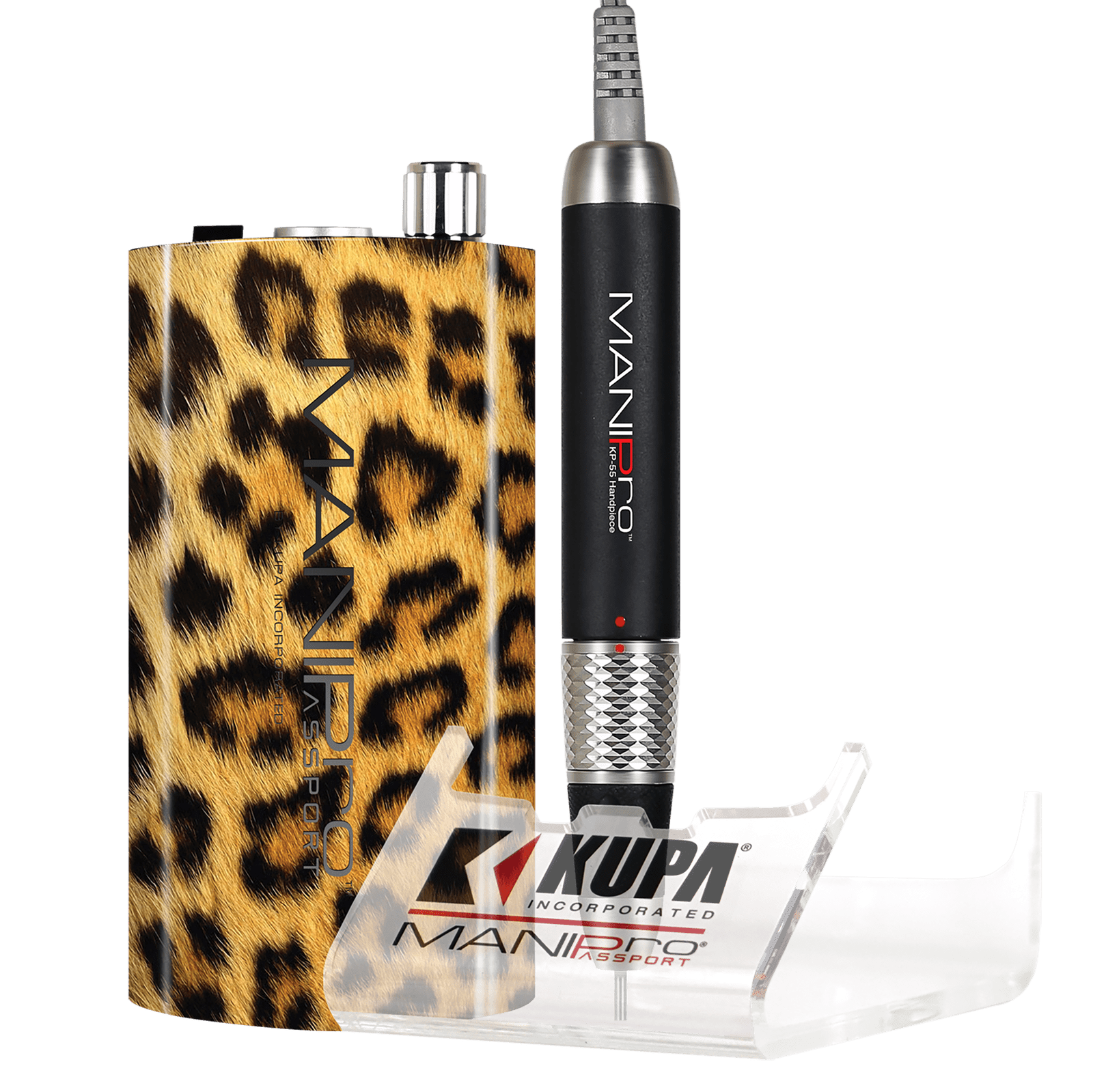 Kupa ManiPro Passport Nail Drill - Professional Electric Nail File | KP-55 - Cheetah