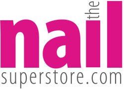 Logo of NailSuperstore.com in pink and gray lettering.