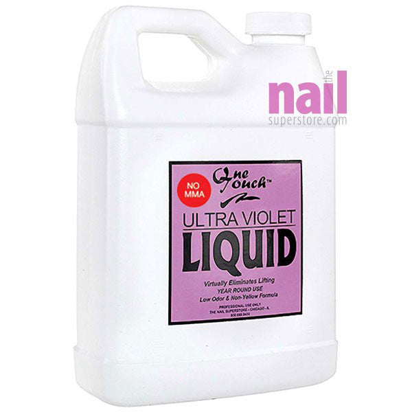 OneTouch Acrylic Nail Liquid | No MMA Formula - No Lifting - 32 oz - The Nail Superstore