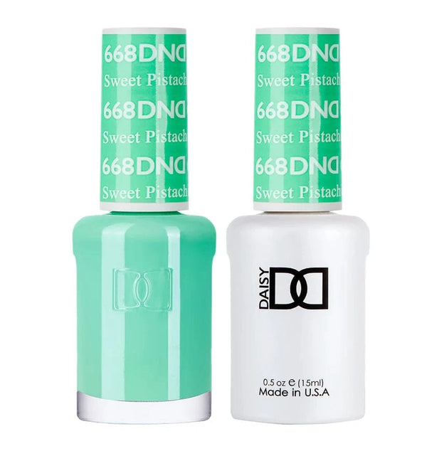 DND Nail Polish DND Duo Gel Polish | Sweet Fistachia - #668