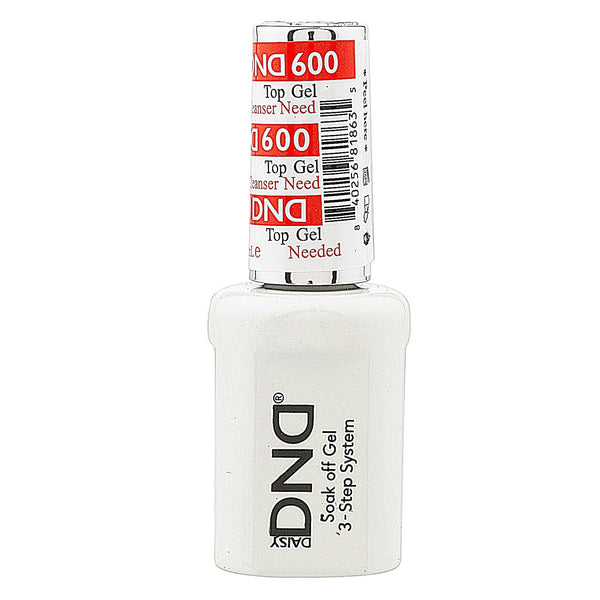 DND No Cleanse Top Gel | High Gloss Gel Finish - #600 290500 - The Nail Superstore