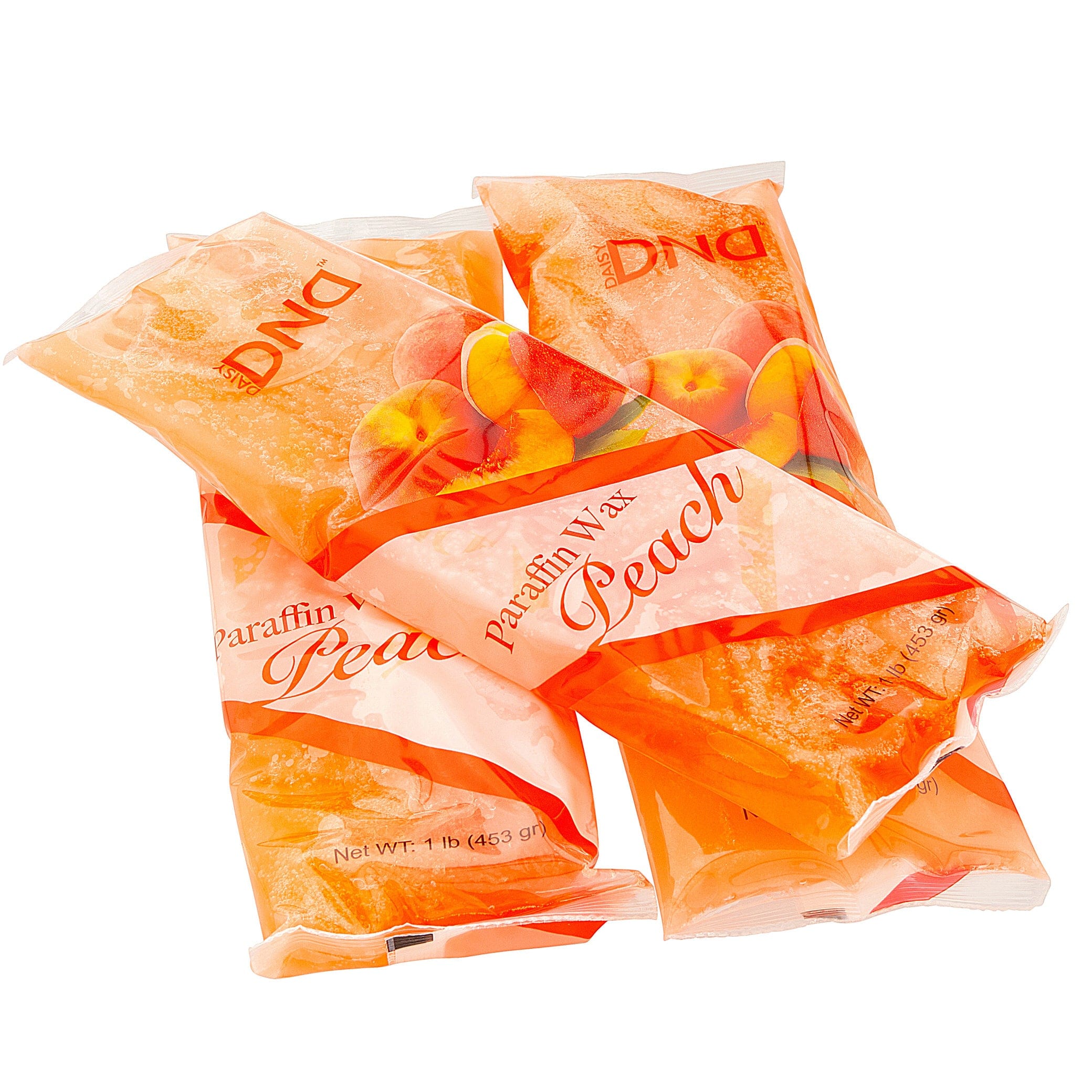 DND Premium Paraffin  Wax | Peach Scent - 6 lbs 310044 - The Nail Superstore