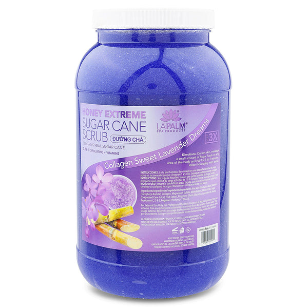 LaPalm Honey Extreme Sugar Cane Scrub - Lavender