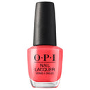 Alt Tag: OPI Nail Polish - I Eat Mainly Lobster - T30 coral nail lacquer bottle, long-wear salon manicure color for licensed nail techs