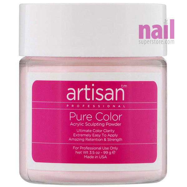 Artisan Acrylic Nail Powder | Brilliant Pink Color - Easy To Control - 3.5 oz