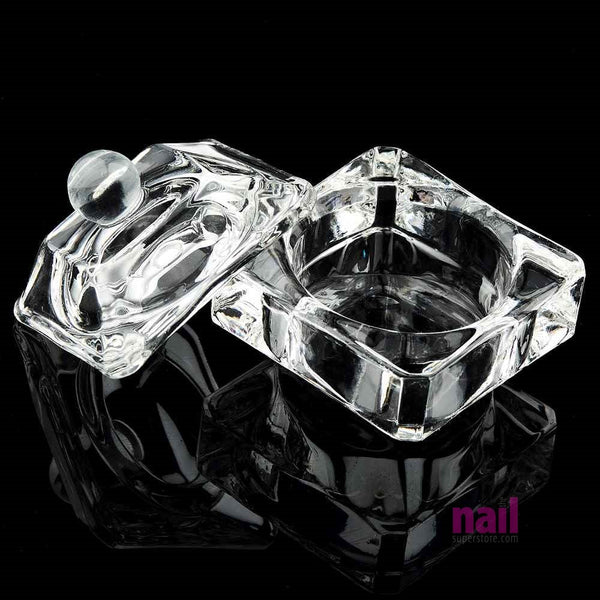 Symphony Glass Nail Dappen Dish | Easy To Clean - Easy To Use - Each