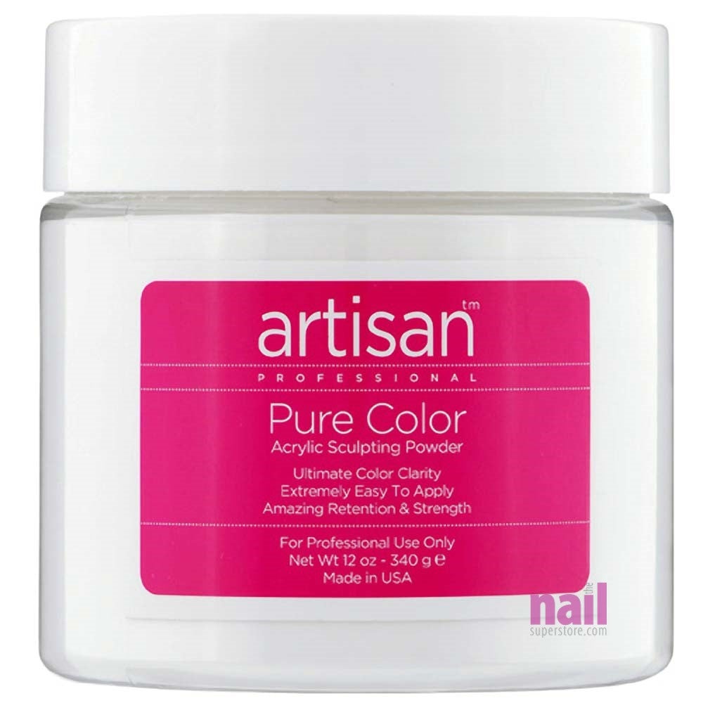 Artisan Acrylic Nail Powder | Natural Color - Amazing Adhesion - 12 oz