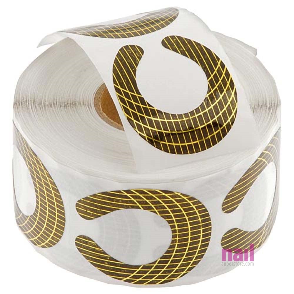 Acrylic Nail Form | Perfect Fit - Superior Hold - Medium Size - 500 pcs 110052 - The Nail Superstore