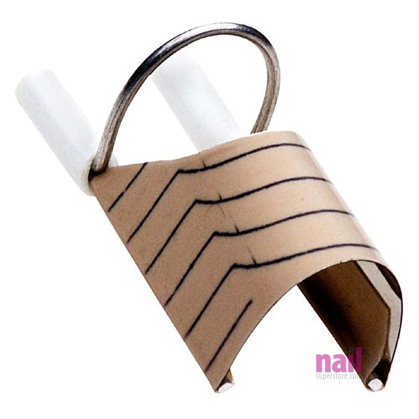 Reusable Acrylic Nail Forms | Non Stick Coating - Sanitizable - Box of 5 pcs 110055 - The Nail Superstore