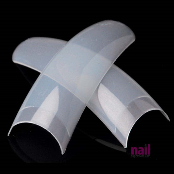 Original Natural Nail Tips | Natural Look - Flawless Finish - Size #7 - Pack of 50 tips 110067 - The Nail Superstore