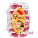 Lamour Colored Nail Tips | Pink Pearl - L21 - Box of 100 tips 110246 - The Nail Superstore