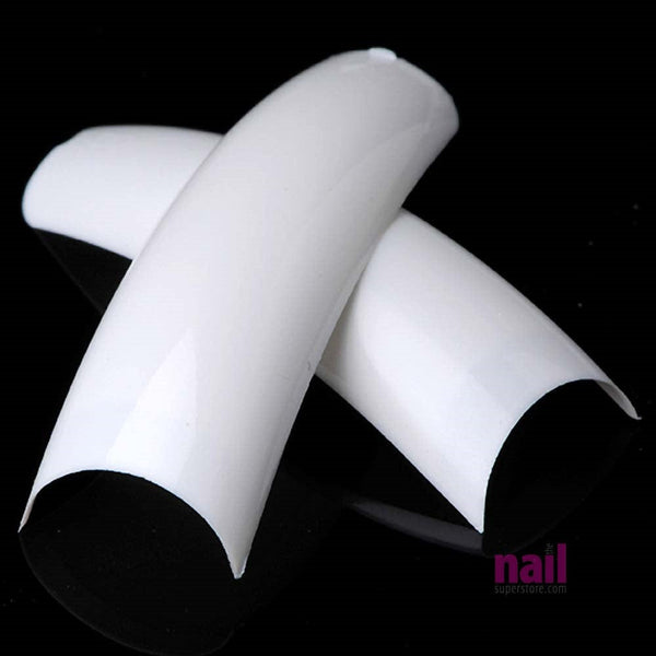 French White Nail Tips | Flawless Pink & White - Refill Pack - Size #10 - Pack of 500 tips 110303 - The Nail Superstore