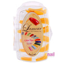 Lamour Colored Nail Tips | Brilliant Yellow - L55 - Box of 100 tips 110311 - The Nail Superstore
