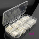 US Natural Nail Tip With Box | Natural Color - Size #0 - #10 - 550 pcs