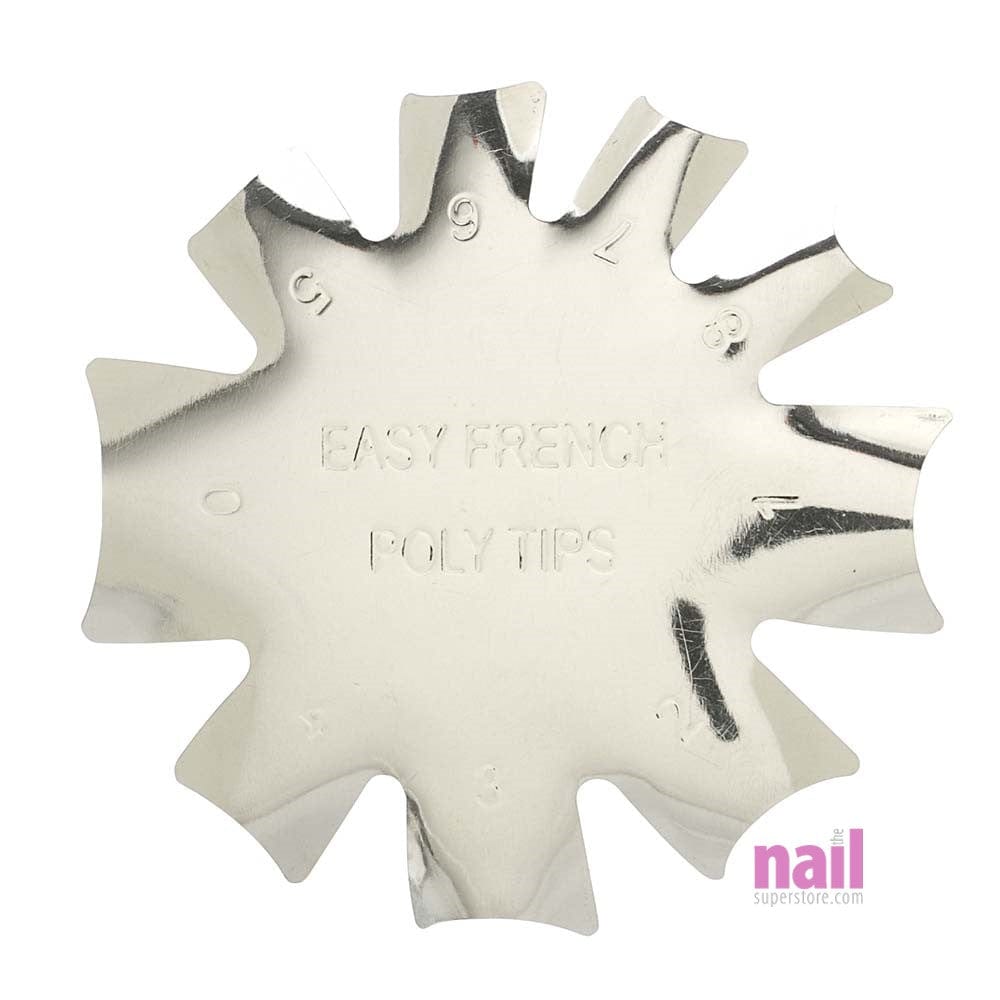 ProTool EZ French Pink & White Acrylic Nail Cutter Tool | Deep C Smile Form - Each 110329 - The Nail Superstore