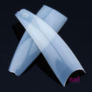 Lamour Coffin Nail Tips | Edgy Square Shape - Natural Color - Box 100 tips 110332 - The Nail Superstore