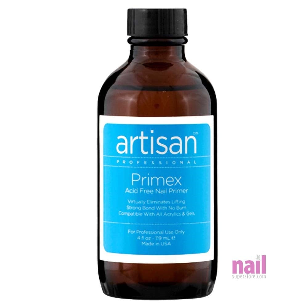 Artisan Primex Acid Free Nail Primer | Strong Bond - Low Odor - 4 oz 119014 - The Nail Superstore
