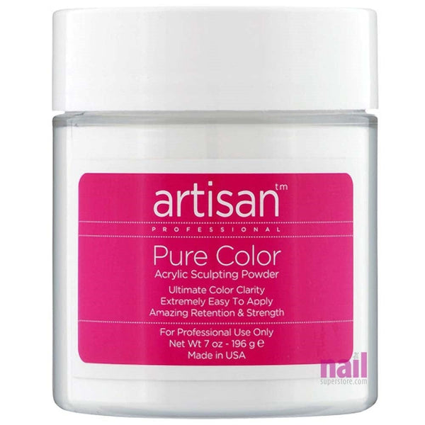 Artisan Acrylic Nail Powder | Clear - Flawless Color Clarity - 7 oz 119040 - The Nail Superstore