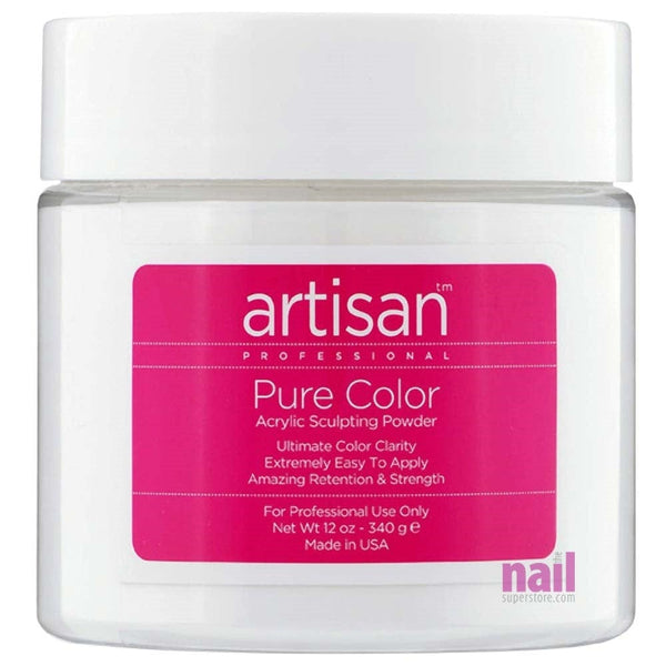 Artisan Acrylic Nail Powder | Clear - Amazing Adhesion - 12 oz 119041 - The Nail Superstore