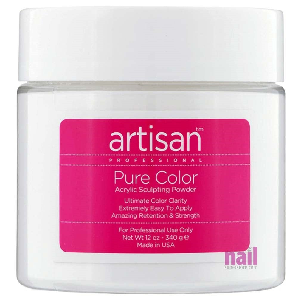 Artisan Acrylic Nail Powder | Natural Color - Amazing Adhesion - 12 oz 119046 - The Nail Superstore
