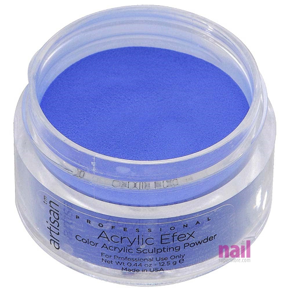 Artisan Color Acrylic Nail Powder | Blue - 0.44 oz 119101 - The Nail Superstore