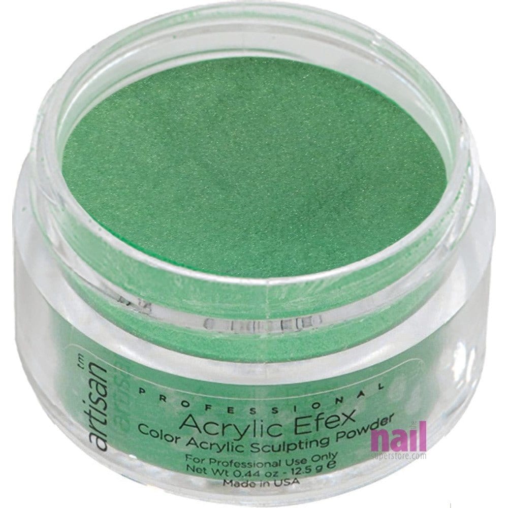 Artisan Color Acrylic Nail Powder | Green - 0.44 oz 119105 - The Nail Superstore