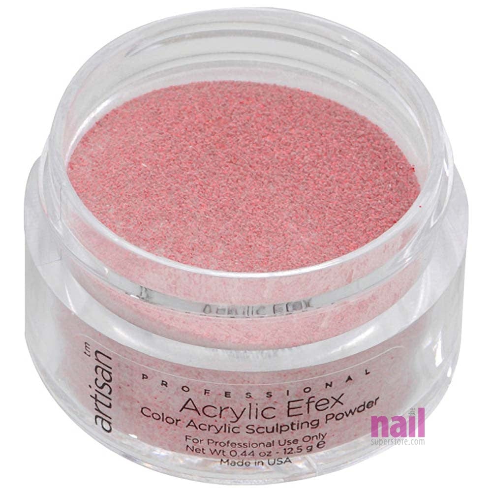 Artisan Color Acrylic Nail Powder | Red Glitters - 0.44 oz 119114 - The Nail Superstore