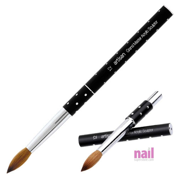 Artisan Acrylic Nail Brush | GrandMaster Kolinsky Series - Size #12 - Each 119301 - The Nail Superstore