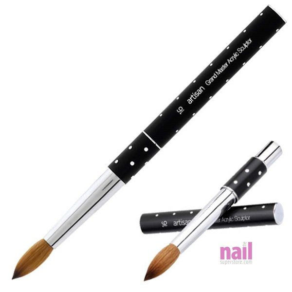 Artisan Acrylic Nail Brush | GrandMaster Kolinsky Series - Size #16 - Each 119303 - The Nail Superstore