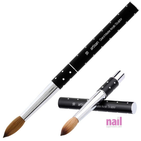 Artisan Acrylic Nail Brush | GrandMaster Kolinsky Series - Size #18 - Each 119304 - The Nail Superstore