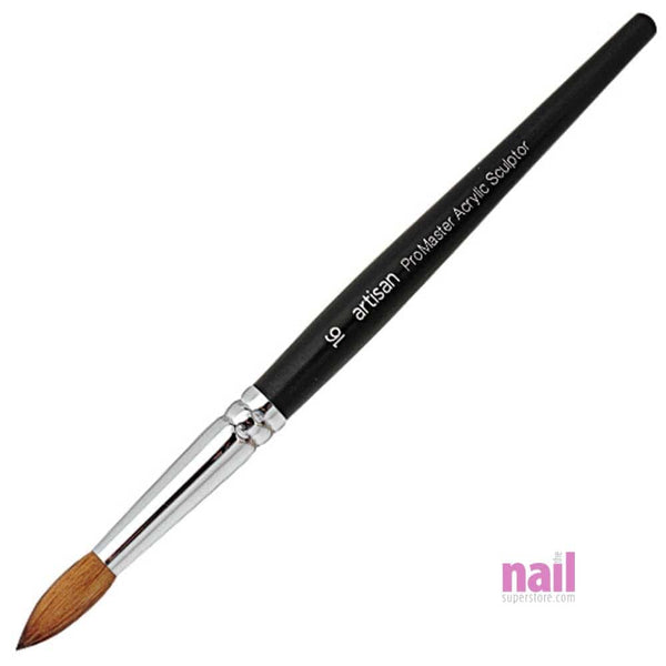 Artisan Acrylic Nail Brush | ProMaster Kolinsky Series - Size #16 - Each 119321 - The Nail Superstore