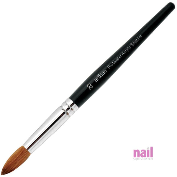 Artisan Acrylic Nail Brush | ProMaster Kolinsky Series - Size #20 - Each 119323 - The Nail Superstore
