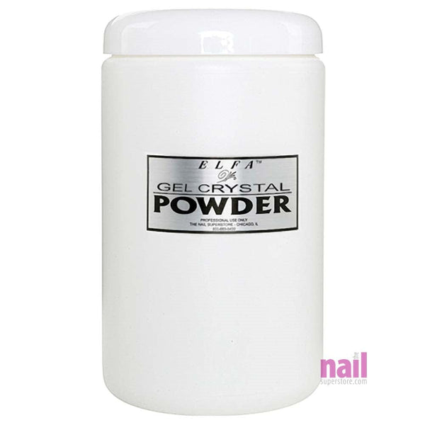 Elfa Crystal Gel Nail Powder | Superior Strength - 24 oz 120002 - The Nail Superstore
