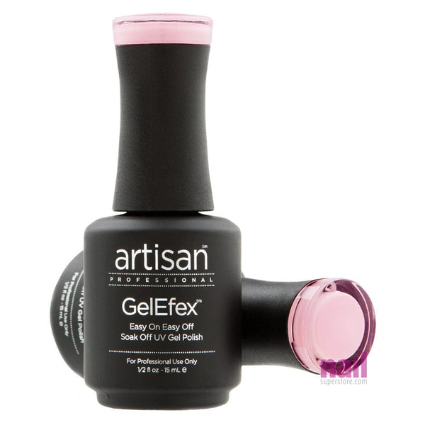 Artisan GelEfex Gel Nail Polish | Advanced Formula – Pink Marshmallow - 0.5 oz 128501 - The Nail Superstore